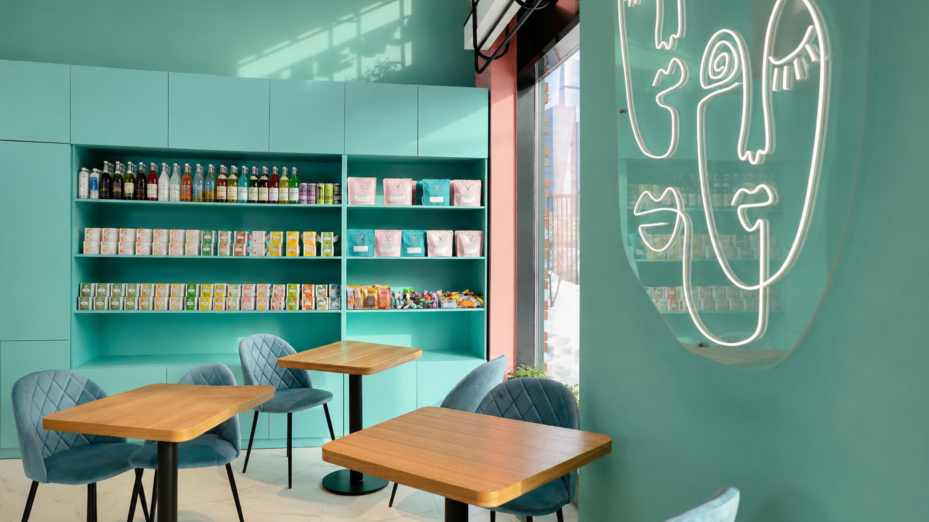 Winners Coffee by aoie studio, 2024. A coffee chain across multiple Russian cities with in-house food and pastry production, quality coffee, and high service standards.